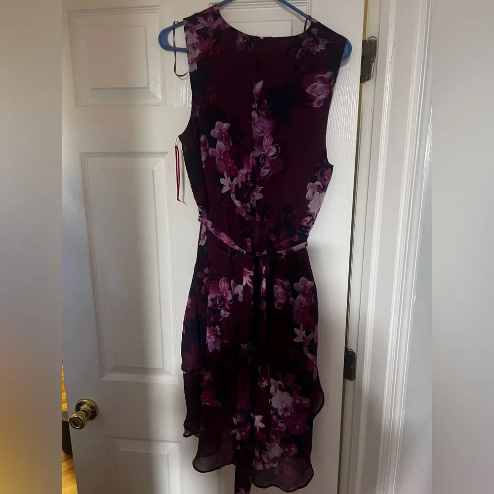 Jennifer Lopez dress size large new w/o tags floral - Picture 7 of 9